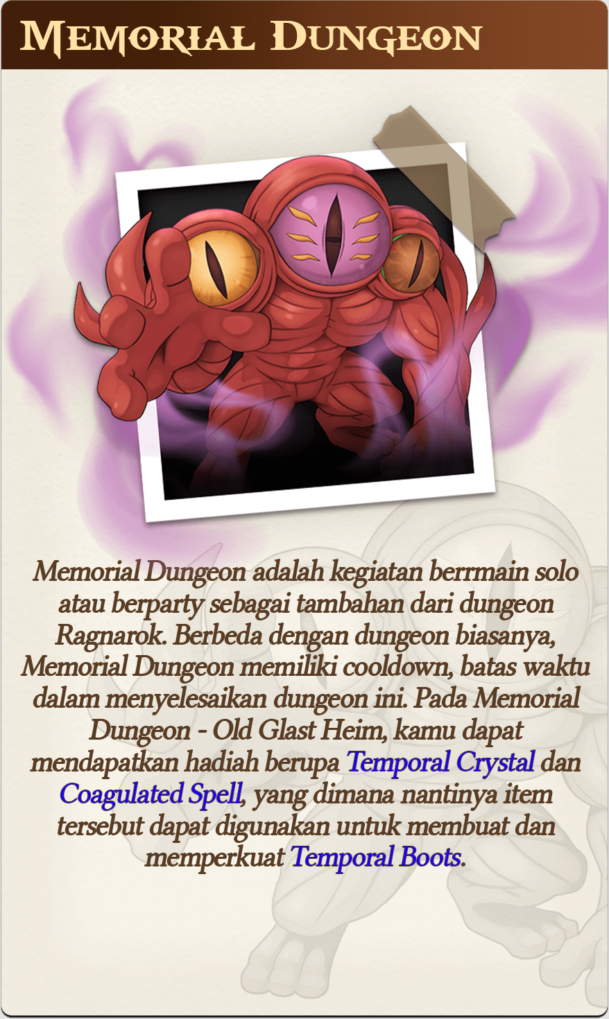 DUNGEON POP UP MOBILE