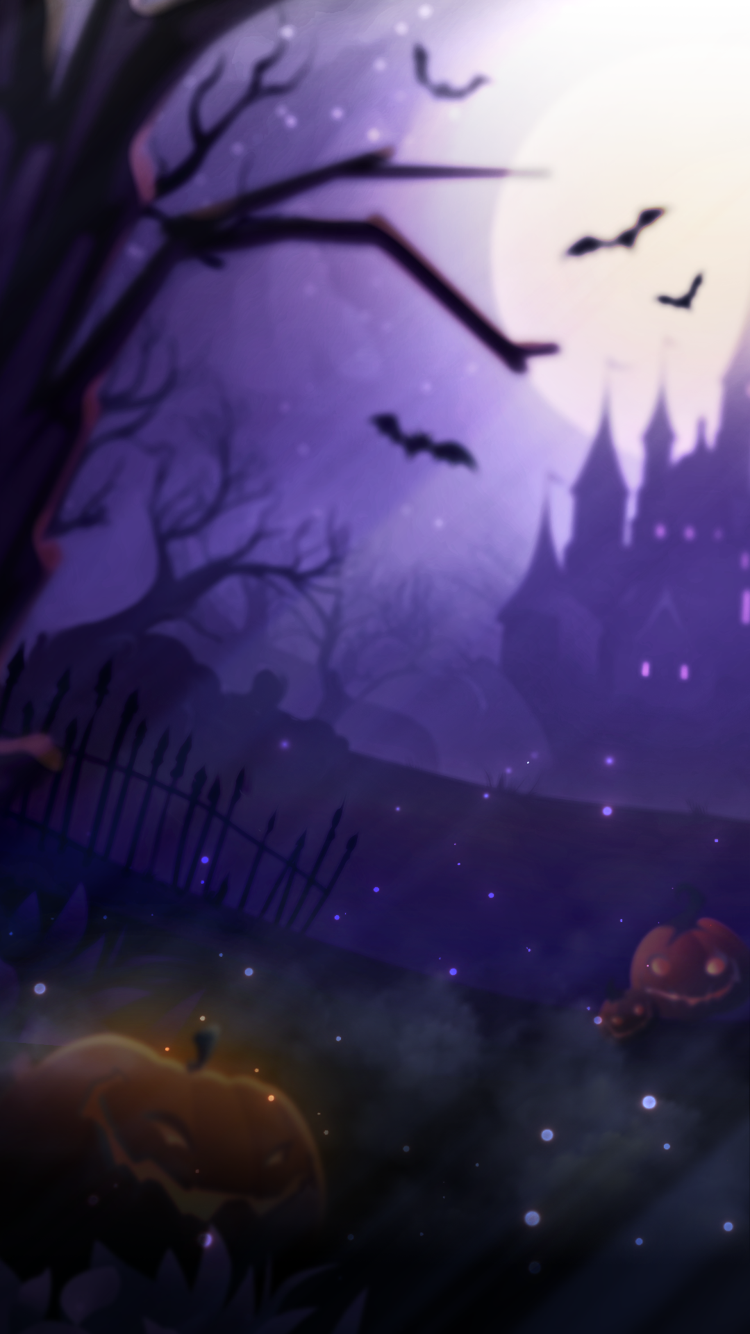 Purple Background Mobile